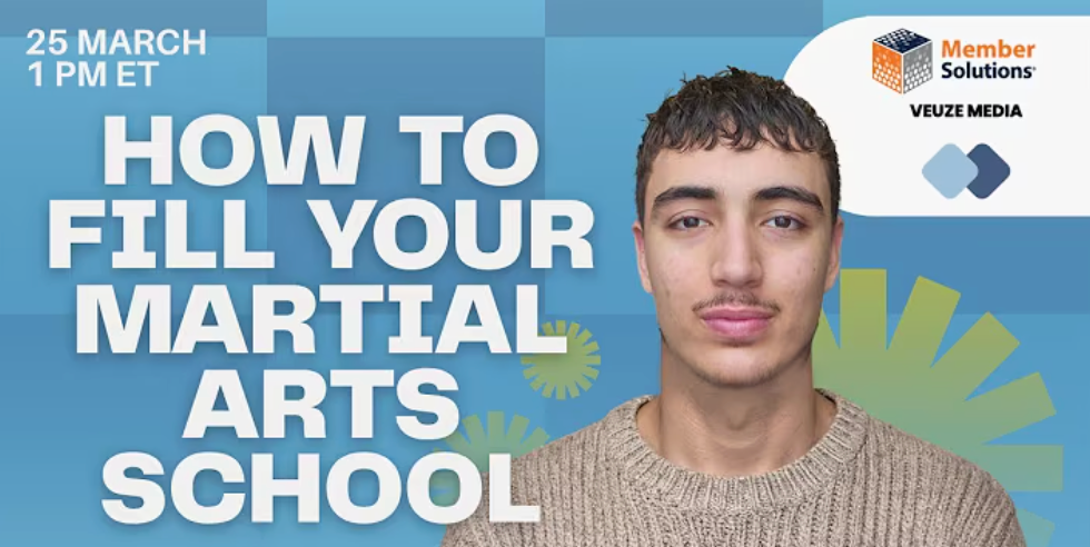 Fill Your Martial Arts School webinar banner