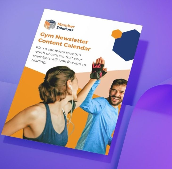 The Gym Owner's Newsletter Content Calendar