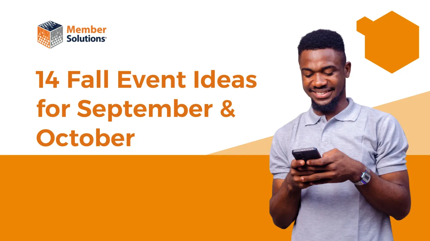 Festive fall event setup with seasonal decorations and activities for a gym