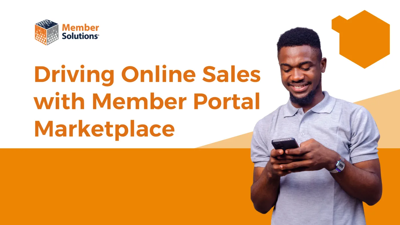 Martial arts member portal marketplace interface on a computer screen