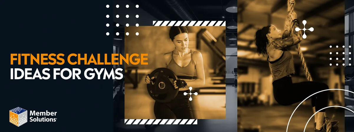 a woman lifting weights and another woman climbing a rope, conveying strength and determination