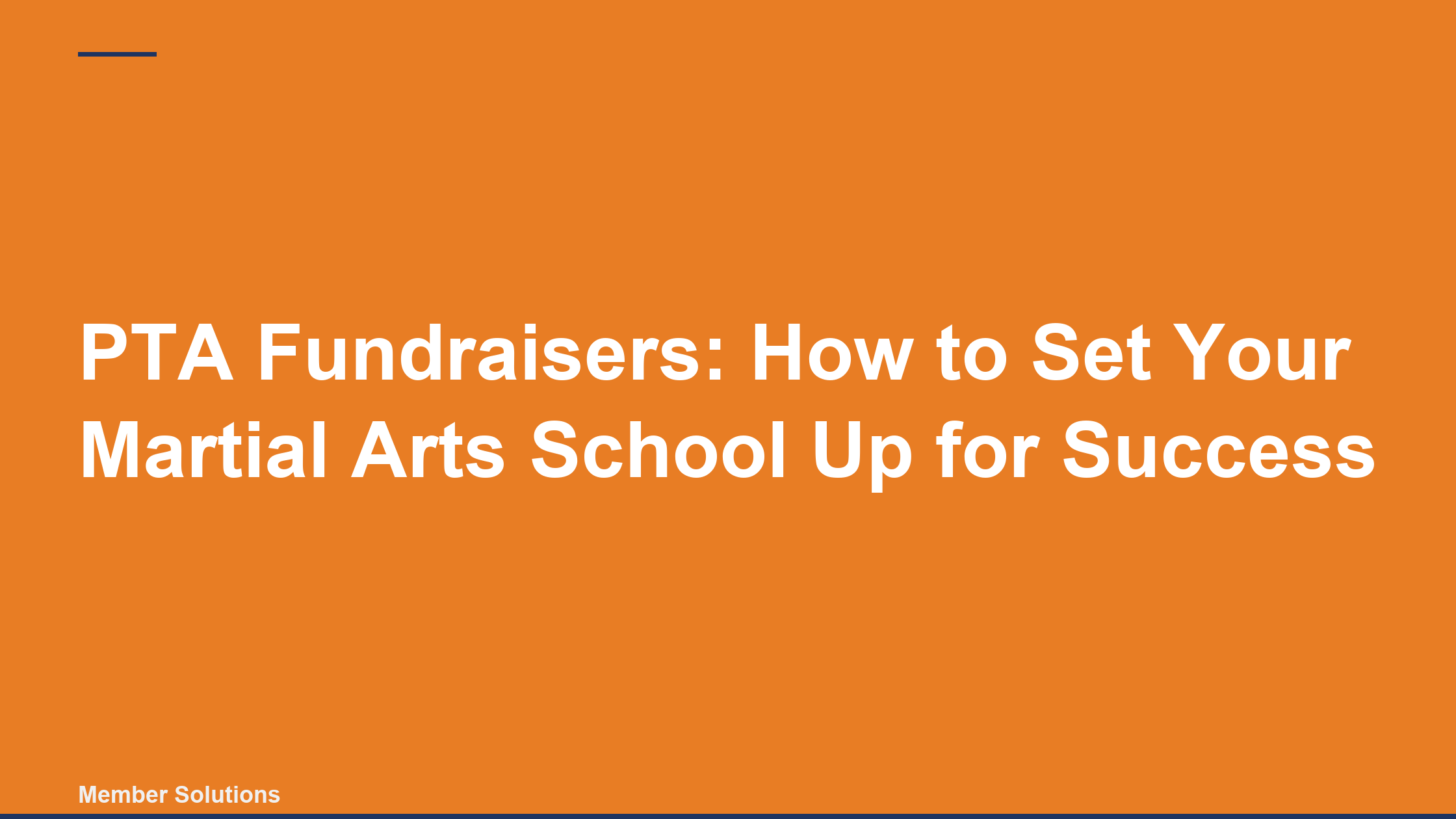 PTA Fundraisers: How to Set Your Martial Arts School Up for Success