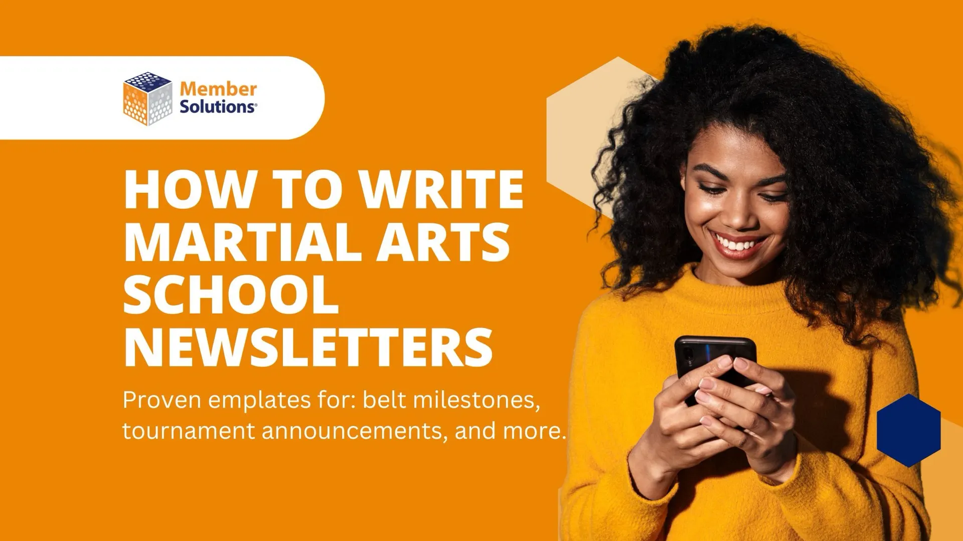 How to Write Martial Arts School Newsletters — Member Solutions