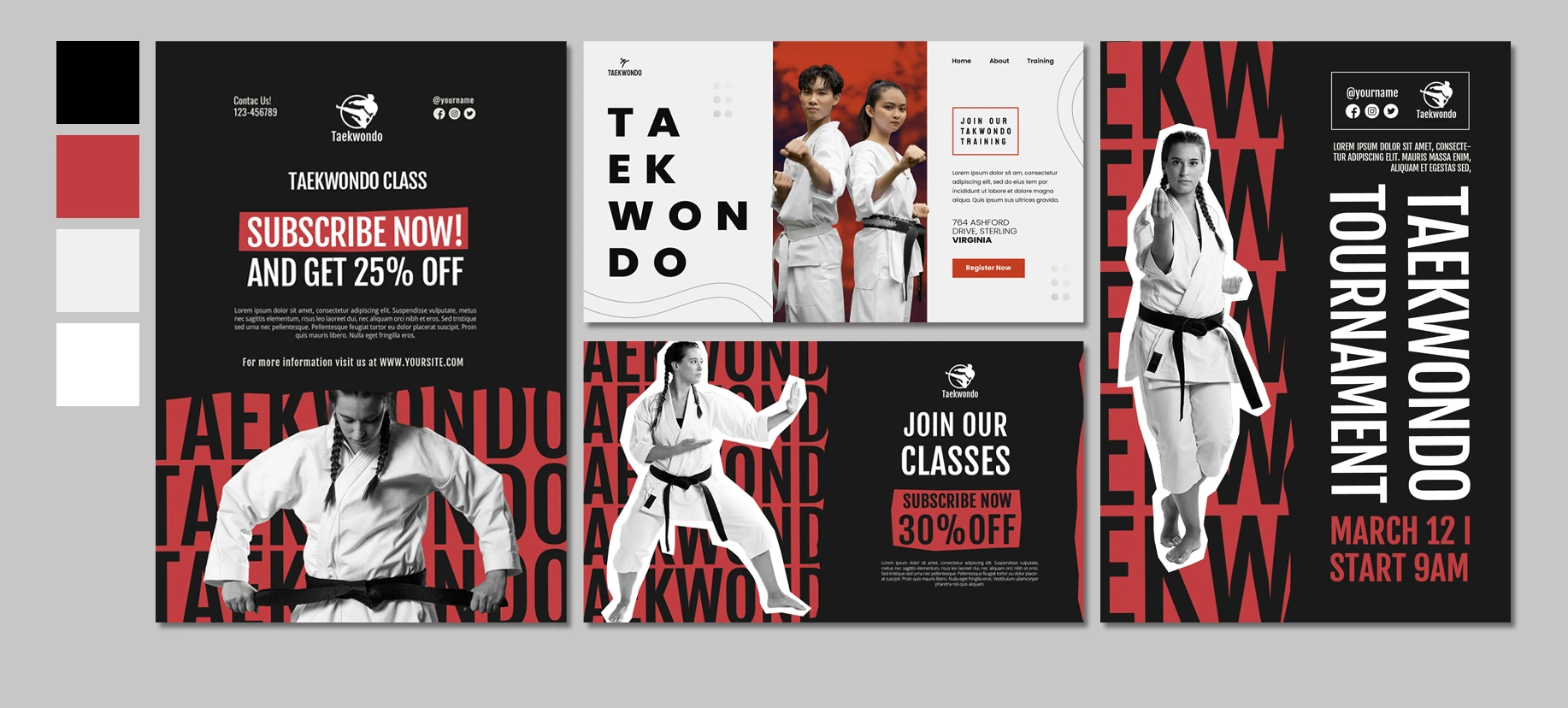 brand identity prints