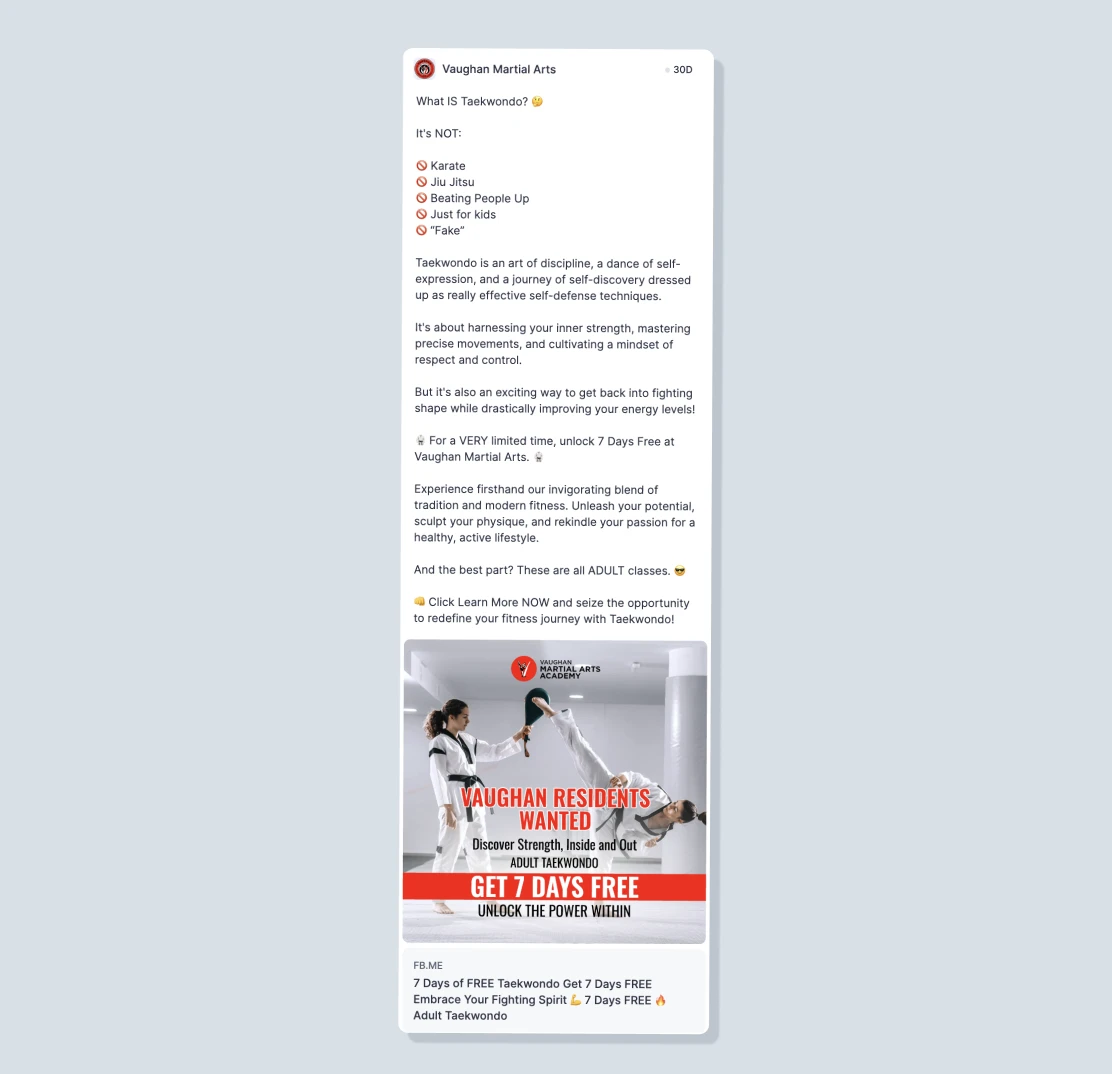 Vaughan Martial Arts