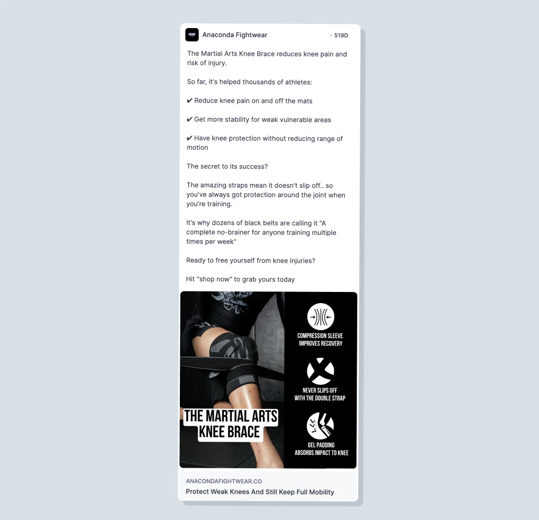 Anaconda Fightwear: Product-Focused Excellence